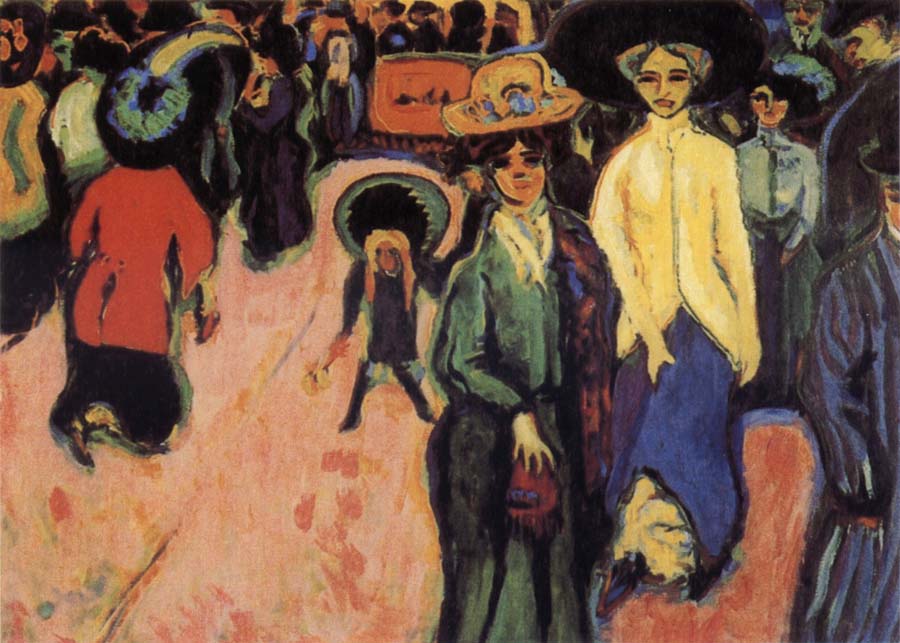 Ernst Ludwig Kirchner The Street